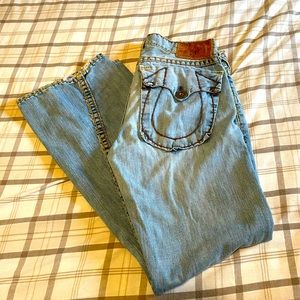 Rare True Religion SuoerT, lightblue (gently used)